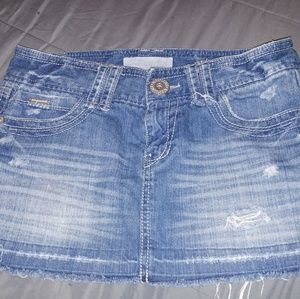 Aeropostal denim skirt